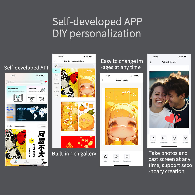 DIY Ink Screen Mobile Phone Case-Stand Type