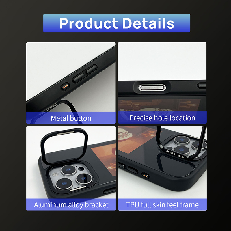 HD DIY Ink Screen Mobile Phone Case-Stand Type