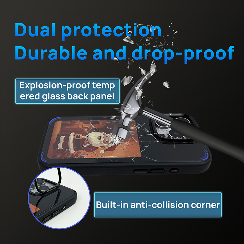 HD DIY Ink Screen Mobile Phone Case-Stand Type